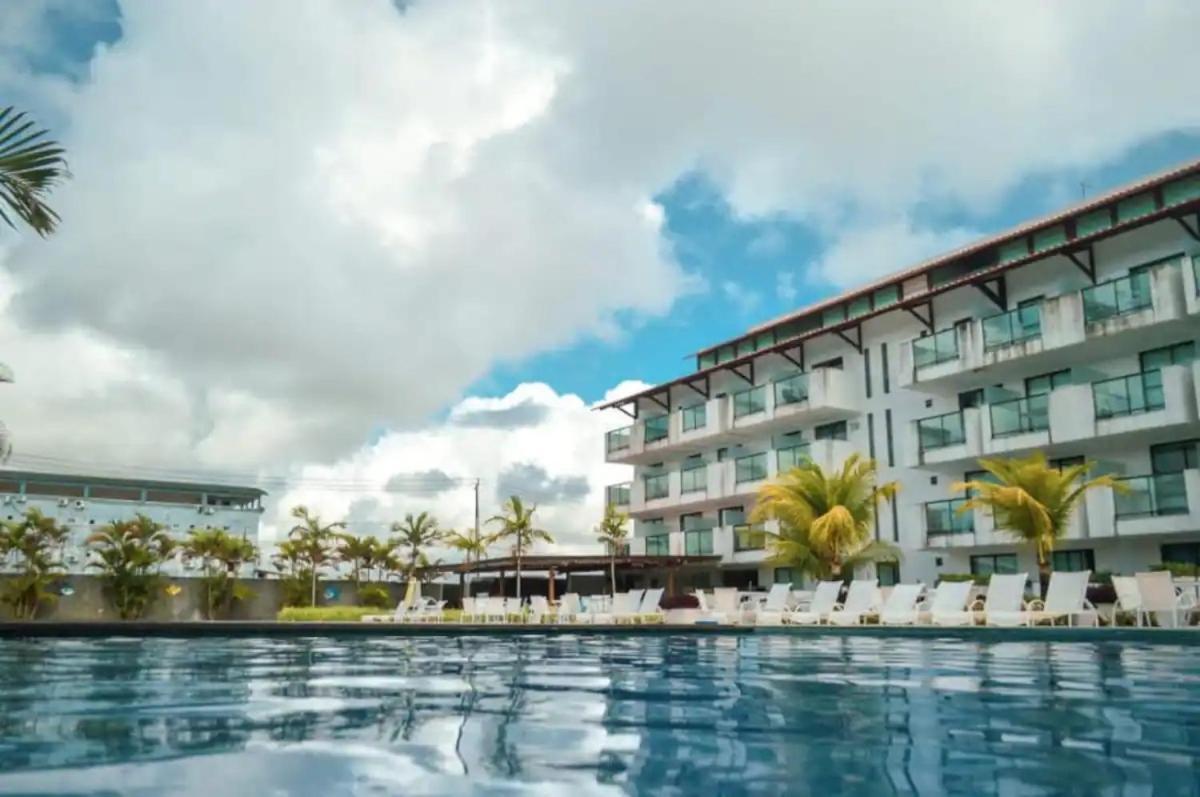 Laguna Beach Flat 101 Porto De Galinhas - Flat Terreo Com Saida Para Piscina Exterior foto